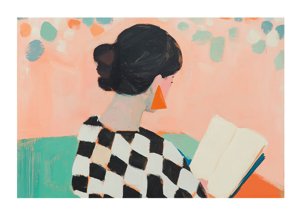 Poster Serene Reader