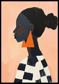 Bold silhouette with geometric shapes and stylish colors.-6