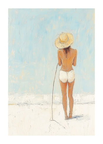 Affiche Beachside Solitude