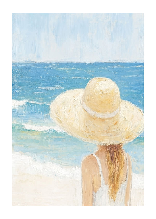 Poster Serene Seaside Escape