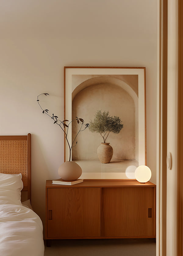 Poster Mediterranean Olive Sanctuary crossfade