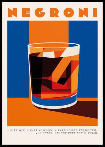 Poster Retro Negroni 