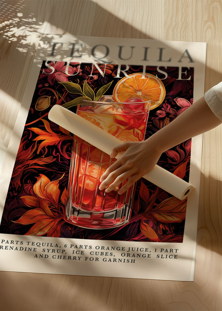 Urzekający Tequila Sunrise, pełen kolorów i życia.-12