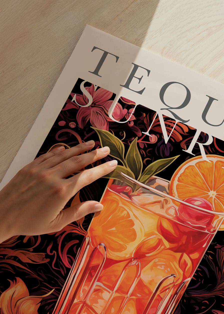 Urzekający Tequila Sunrise, pełen kolorów i życia.-12