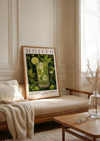 A vibrant Mojito in greenery for fresh moments.-2