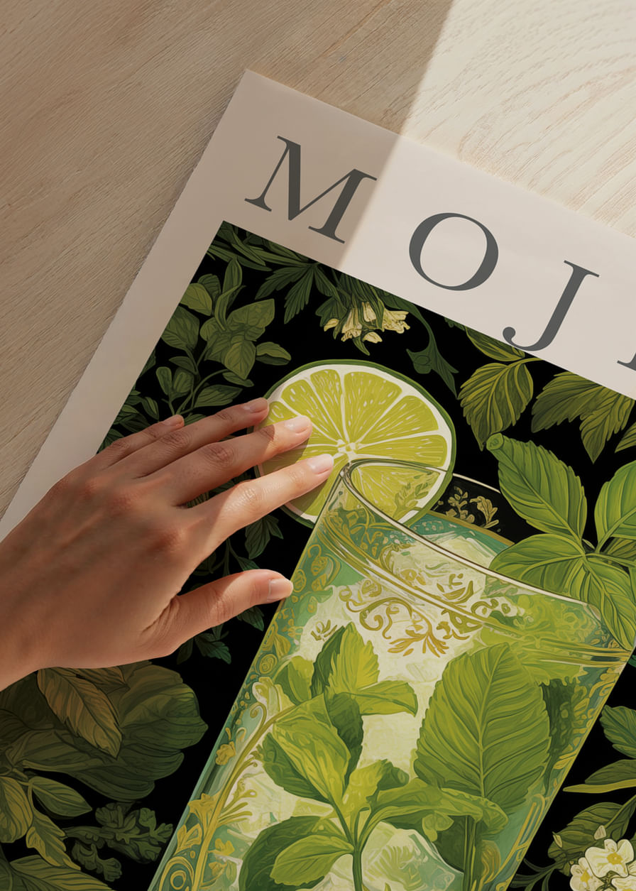 Ein spritziger Mojito im Grünen für frische Momente.-12