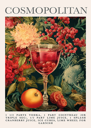 Poster Art Of Classic Cosmopolitan