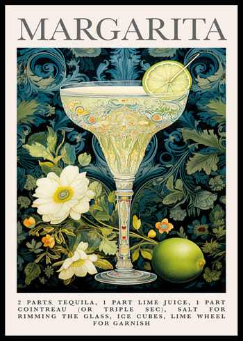 Poster Art Of Classic Margarita