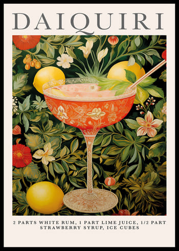 Poster Art Of Classic Daiquiri