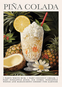 Marzycielska piña colada przywołująca na myśl tropiki.-1