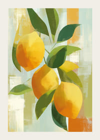 Lyse sitroner lyser opp med høstens friske farger.-3