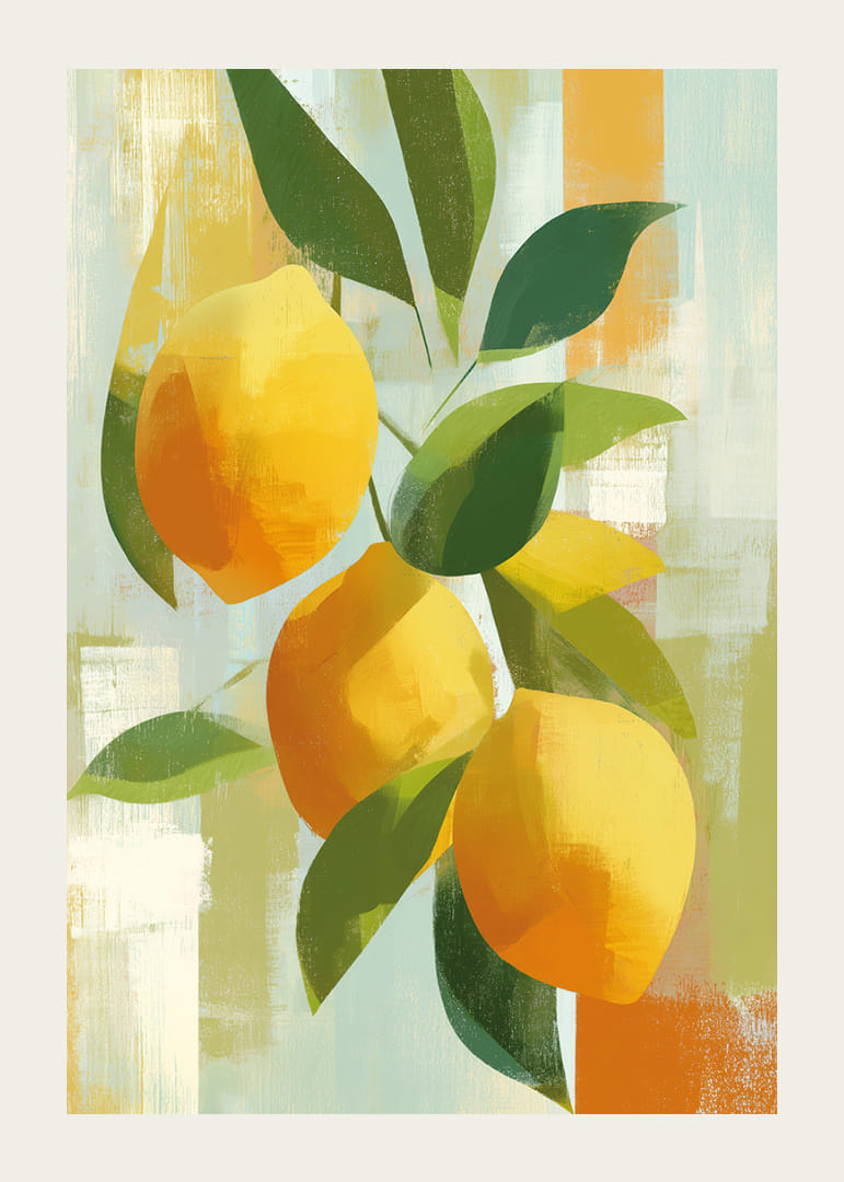 Lyse sitroner lyser opp med høstens friske farger.-12