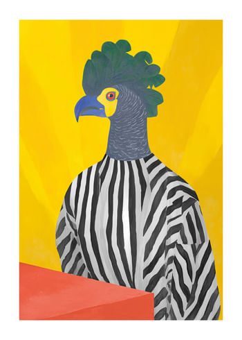 Poster Stylish Parrot