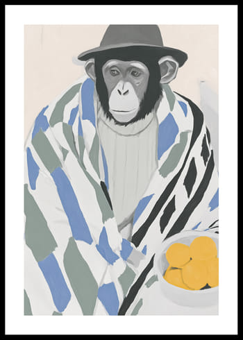 Póster Chic Chimp Style