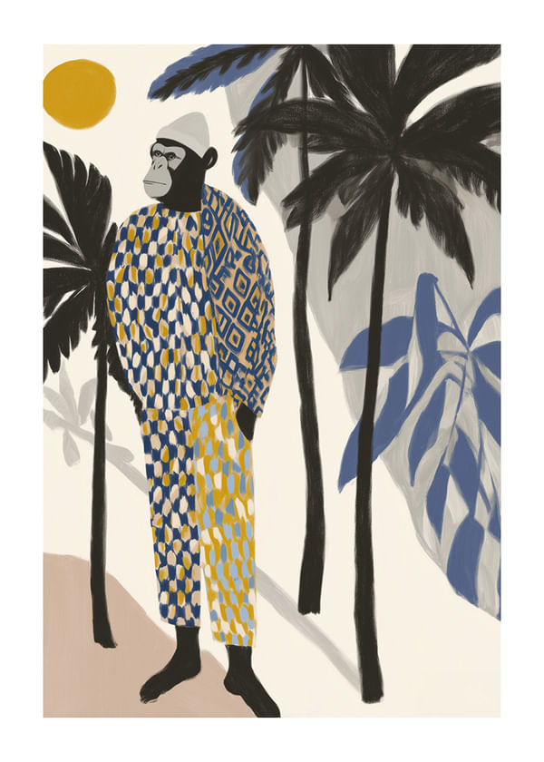 Poster Primate Elegance