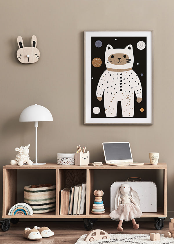 Póster Astronaut Cat Chronicles crossfade