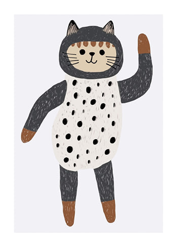 Poszter Dotted Cat Charm