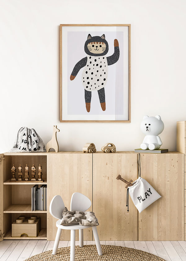 Poster Dotted Cat Charm crossfade