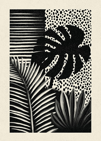Juliste Shadowed Palms