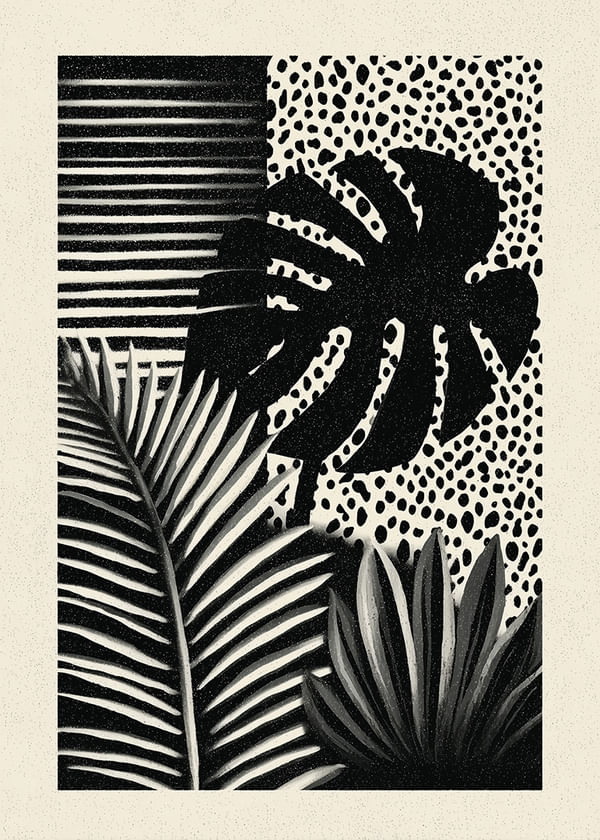 Poster Shadowed Palms