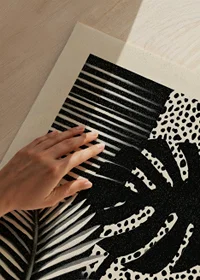 Stylish jungle in black and white that catches the eye.-3