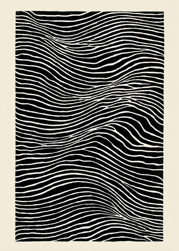 Plagát Waves Of Contrast