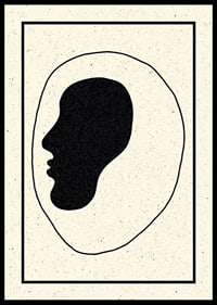 A minimalist silhouette speaks calmly to the room.-0
