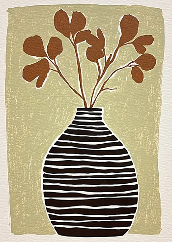 Poster Earthy Rustic Elegance