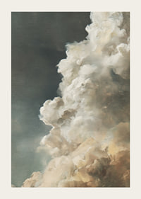 Magnificent clouds sweep across a dark sky.-3