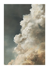 Magnificent clouds sweep across a dark sky.-1