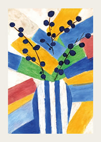 Colorful posters with abstract geometric shapes.-3