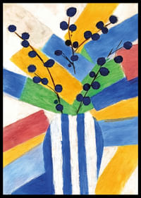 Postere colorate cu forme geometrice abstracte.-2