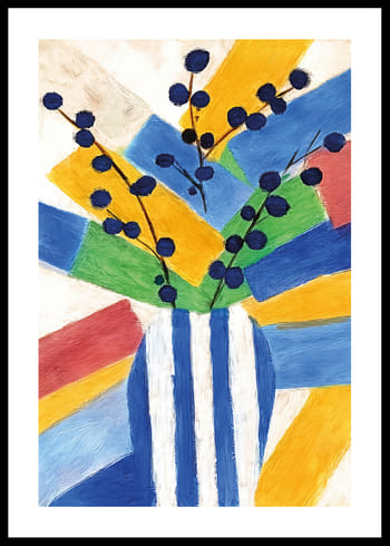 Affiche Burst Of Vibrant Colors