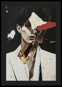 Mystique is awakened in this captivating collage of colors and shapes.-0