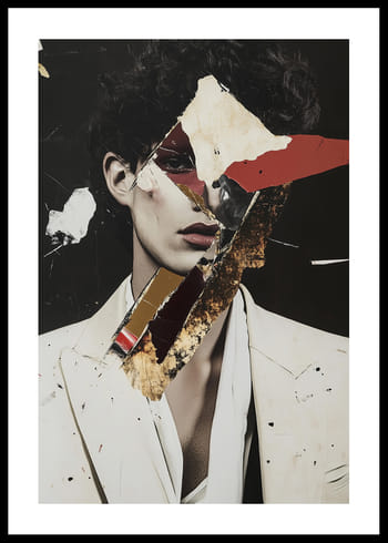 Poster Disrupted Portrait