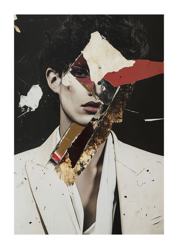 Poster Disrupted Portrait