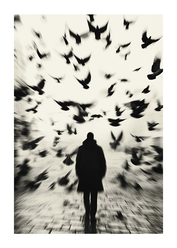 Poster Whispers In Flight