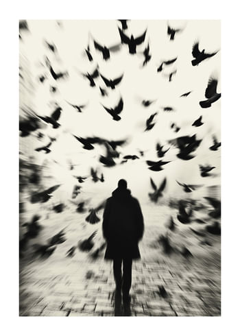 Poster Whispers In Flight