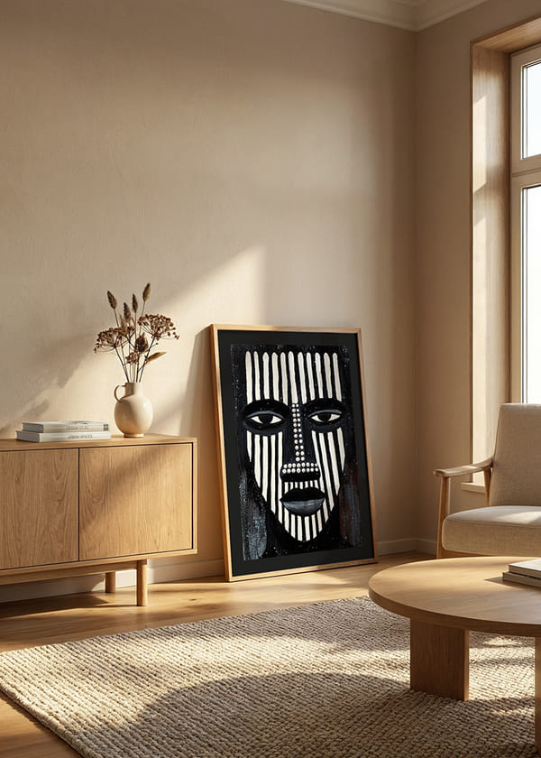 Poster Monochrome Warrior crossfade