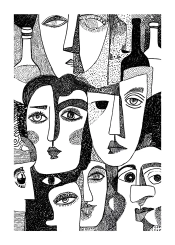 Poster Echoes Of Expression