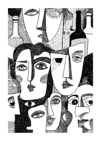 Poster Echoes Of Expression