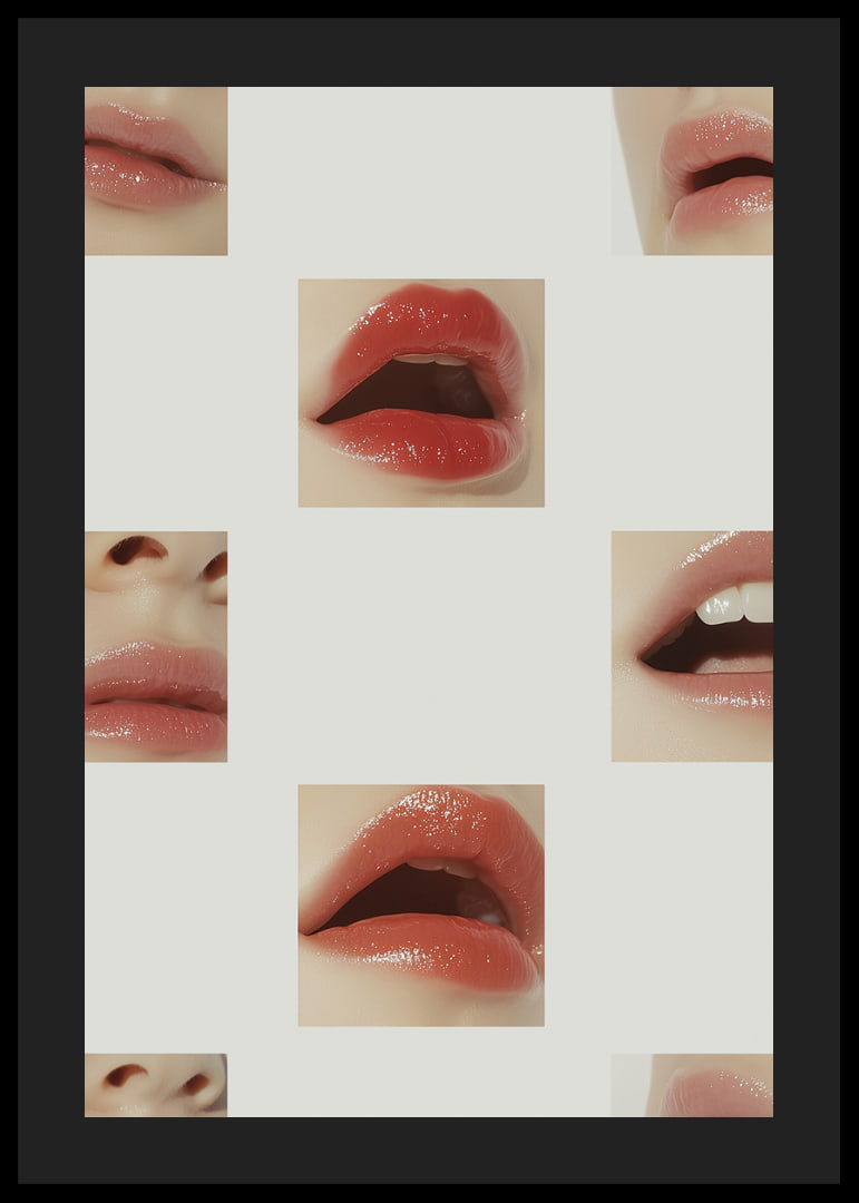 Captivating lips in close-up create a visual symphony.-12