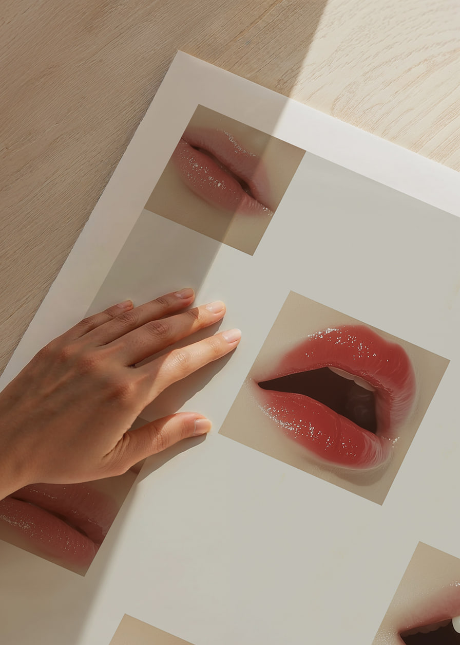 Captivating lips in close-up create a visual symphony.-12