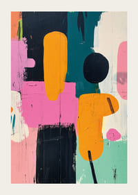 Livlige farger i en harmonisk komposisjon.-3