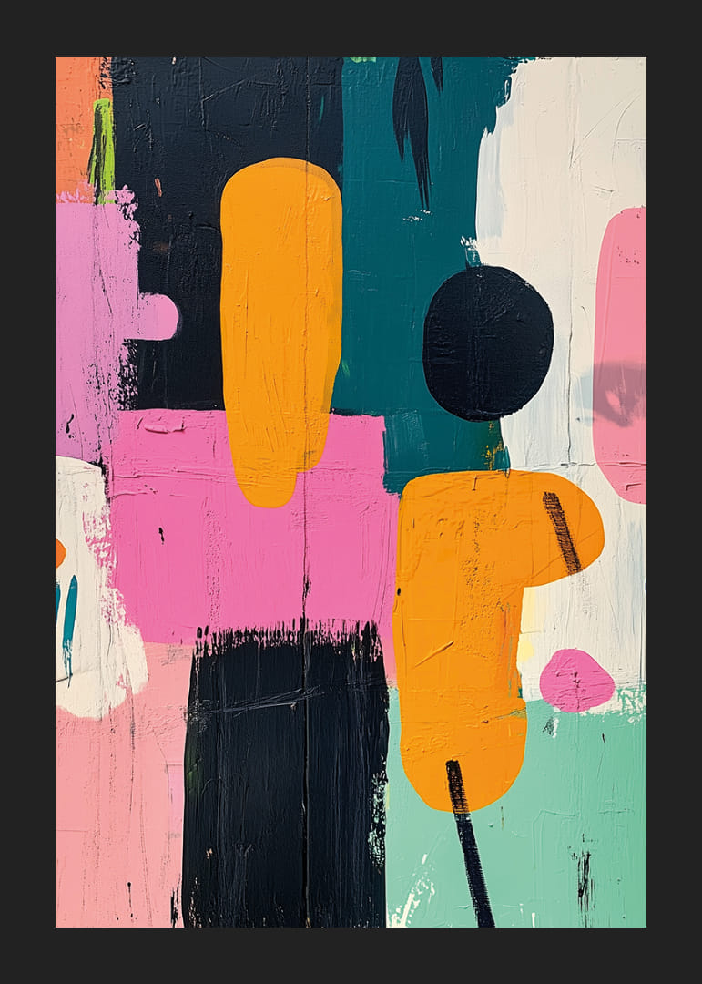 Livlige farger i en harmonisk komposisjon.-12