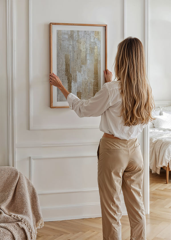 Poster Golden Textured Elegance crossfade