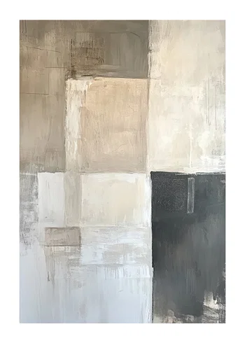 Poster Neutral Abstract Harmony