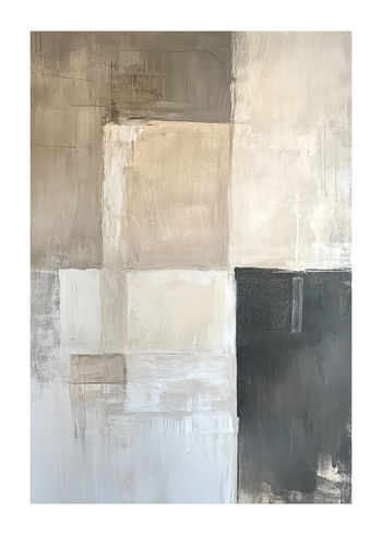 Poster Neutral Abstract Harmony