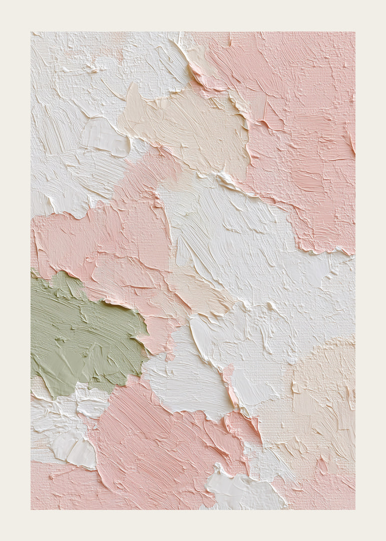 Soft pastel tones evoke calm and harmony in an artistic expression.-12