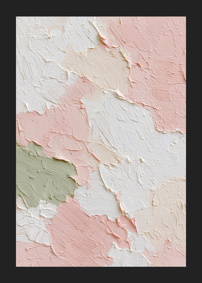 Jemné pastelové tóny evokujú pokoj a harmóniu v umeleckom prejave.-12